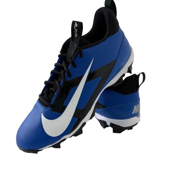 Nike Alpha Menace 4 Shark Mens Shoes Size 13 Blue Bright White Football Cleats main image 5